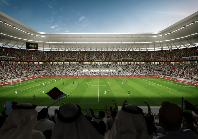 Ras Abu Aboud Stadion in Katar