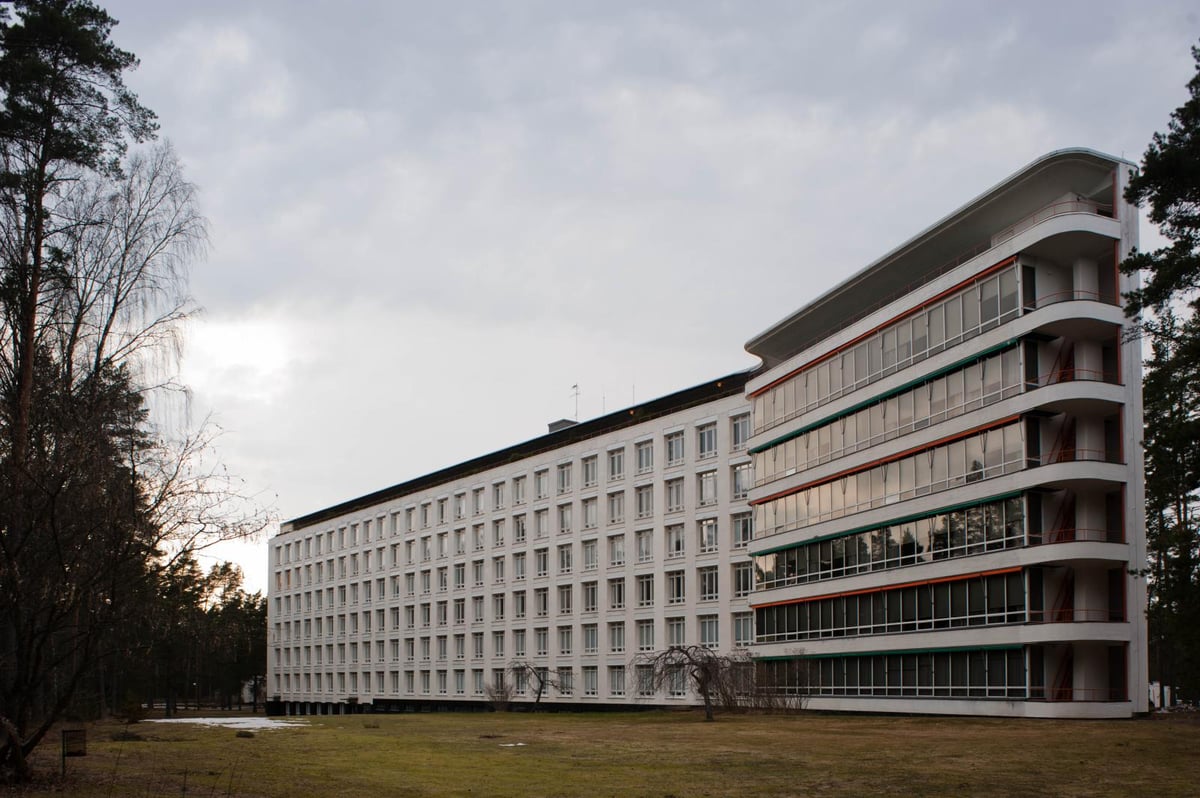 Paimio Sanatorium in Finnland