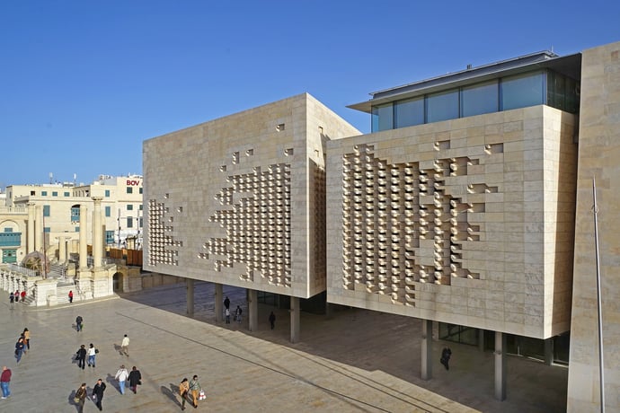 Parlamentsgebäude Valletta