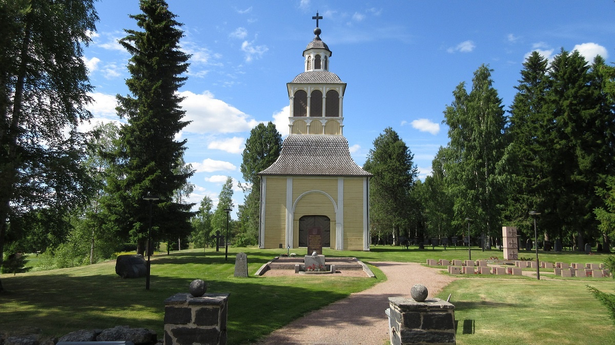 Neoklassizistische Kirche in Liminka