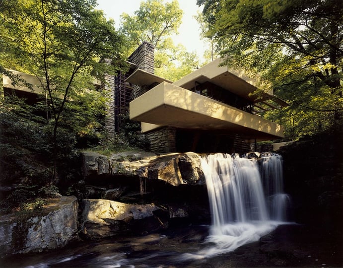 Courtesy of the Western Pennsylvania Conservancy; Fallingwater House