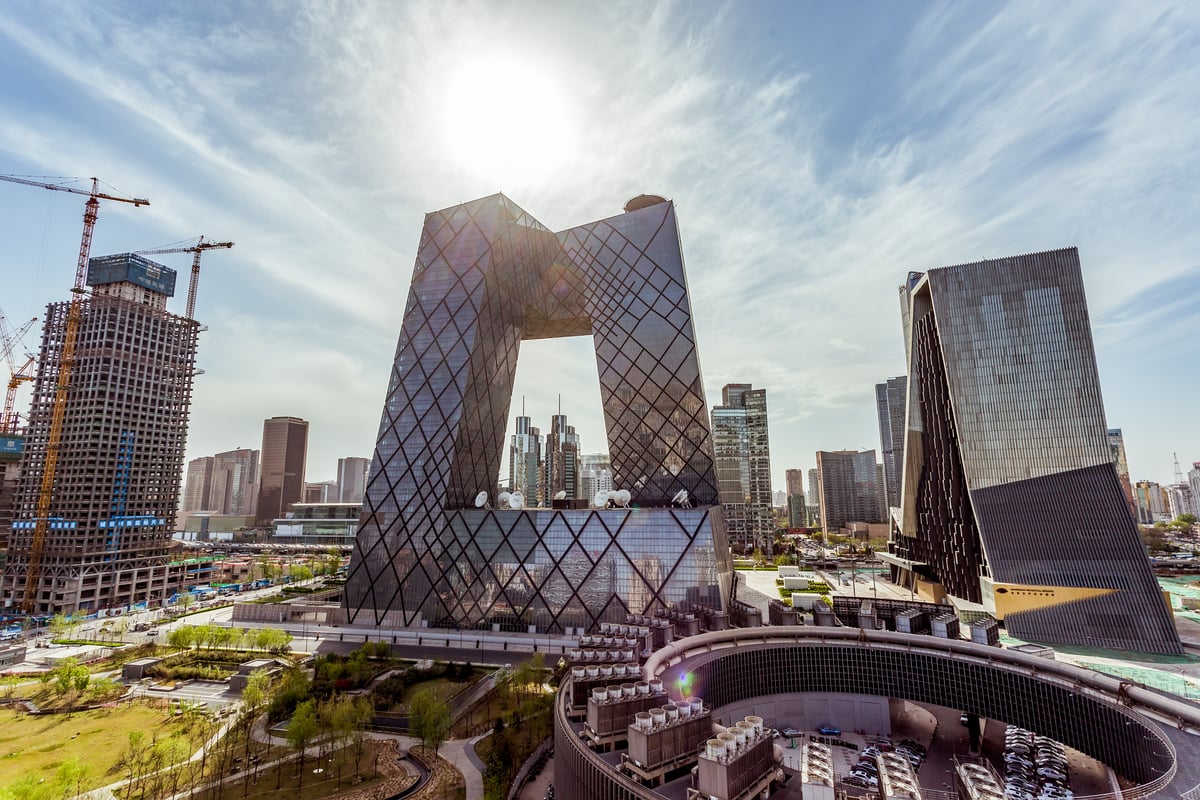 CCTV-Tower in Peking