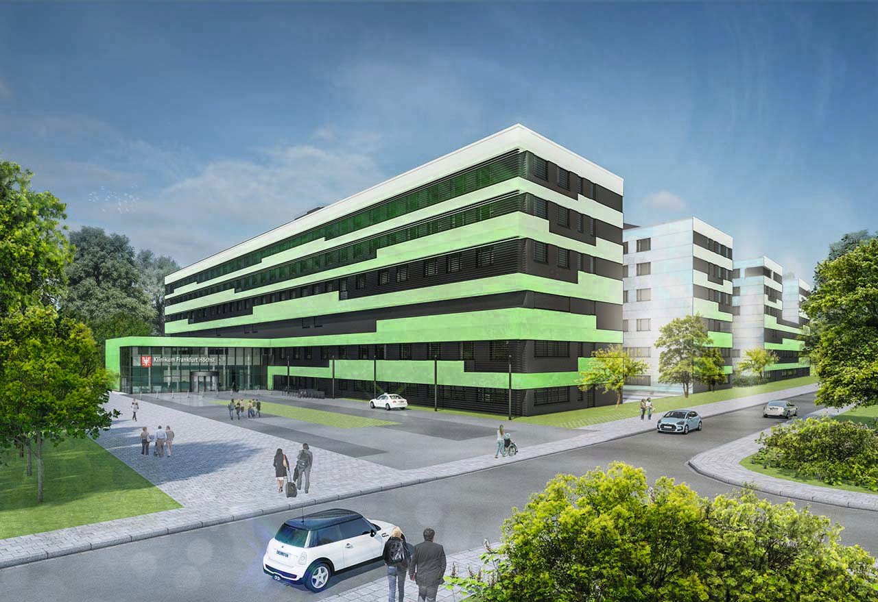 Medical center Frankfurt Höchst, Visualisation