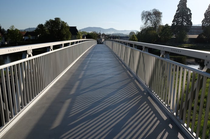 Schillerbrücke made of aluminum