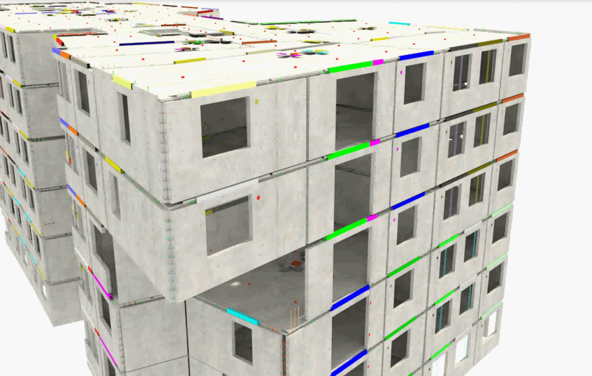 Screenshot-Gebäudemodell