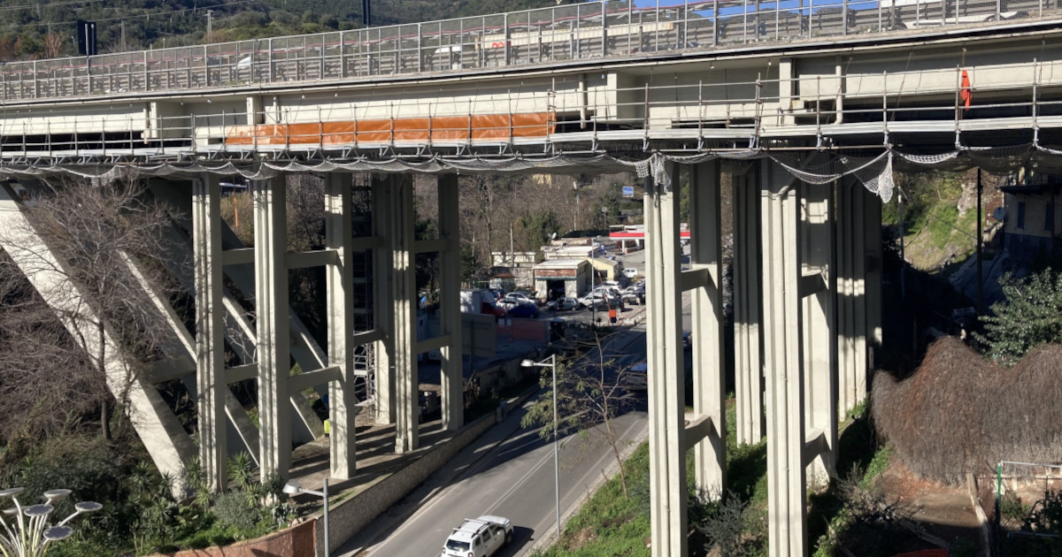 Viadotto Cernicchiara: adeguamento sismico a tempo record