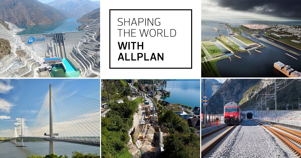 Shaping the World with Allplan: Die größten Infrastrukturprojekte der Welt